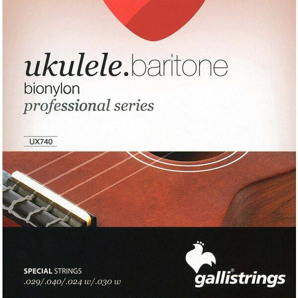 Galli Strings UX740 Baritone Ukulele Strings