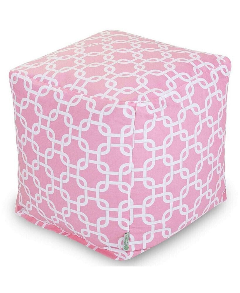 Majestic Home Goods links Ottoman Pouf Cube with Removable Cover 17