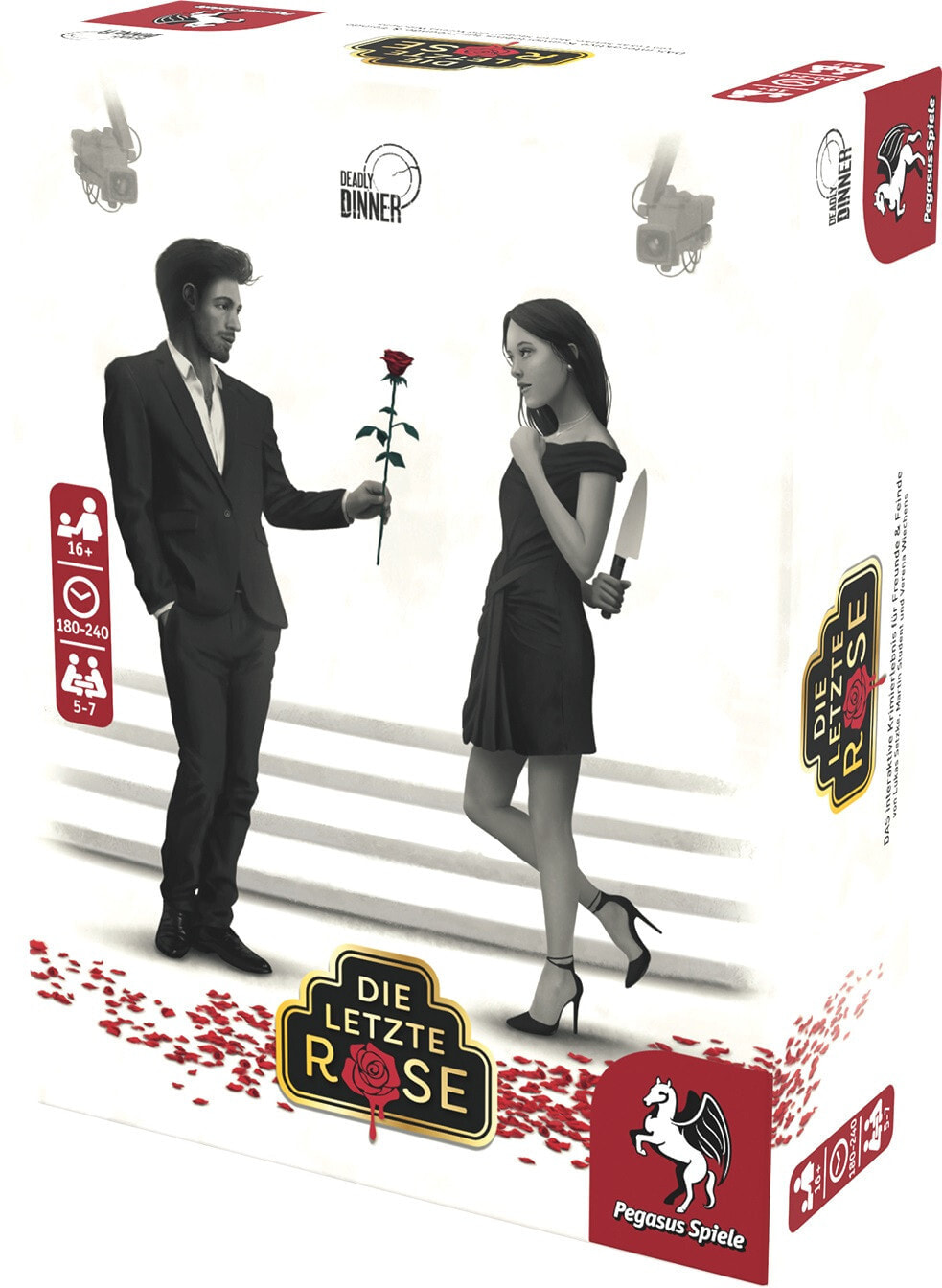 Pegasus Spiele PEG Deadly Dinner - Die letzte Rose| 19011G настольные игры  купить недорого от 3170 руб. в интернет-магазине детских товаров  happybunny.ru