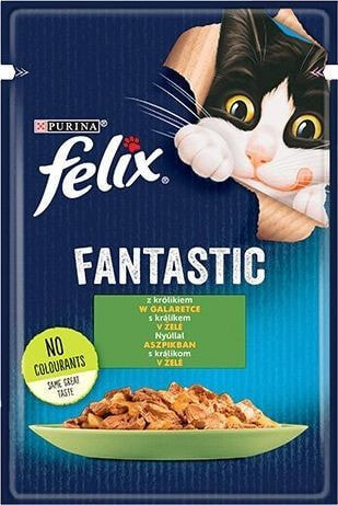 Влажный корм для кошек Felix, кусочки в желе, 85 г