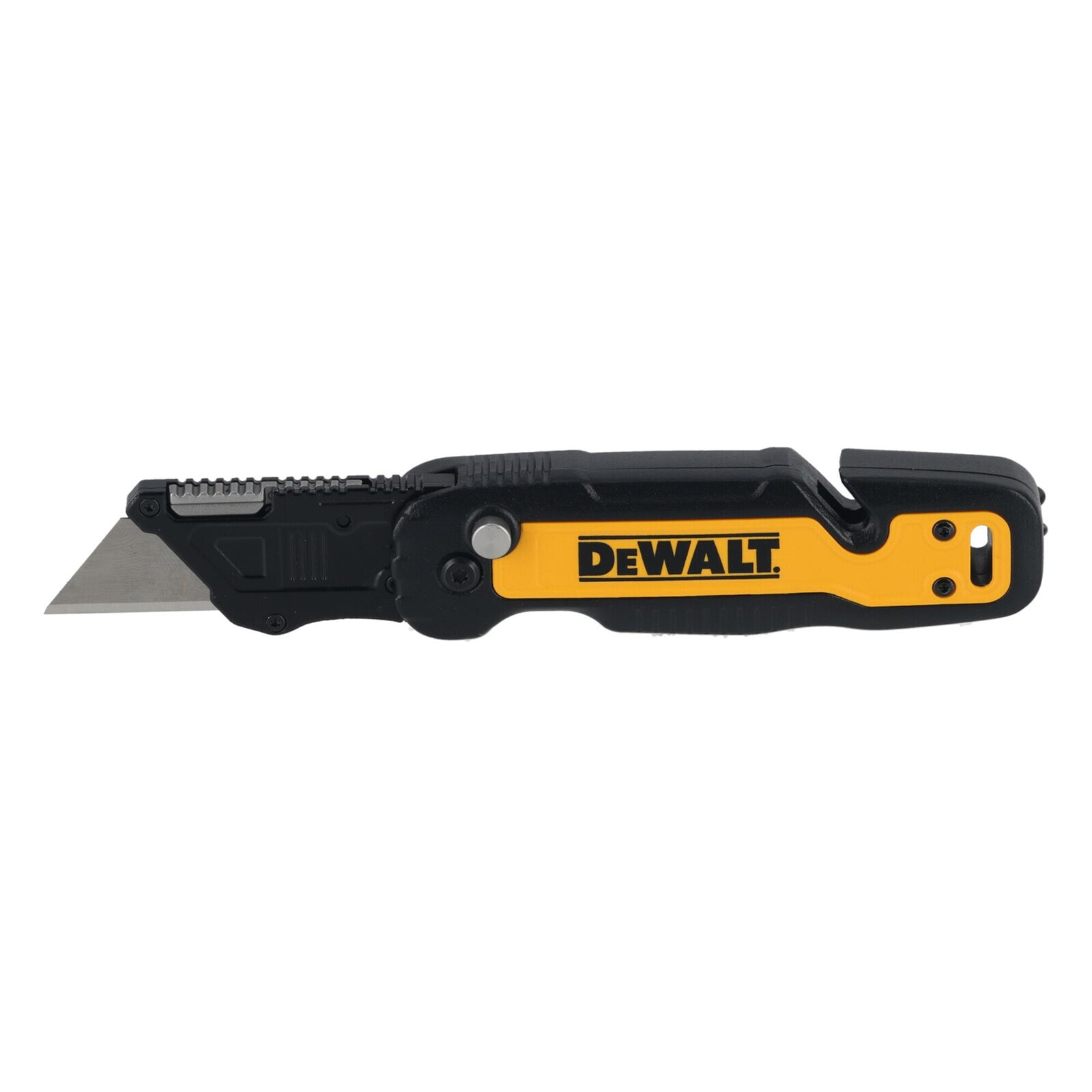 DeWALT 3.0 Klappmesser mit feststehender Trapezklinge und Klingenmagazin DWHT10992-0