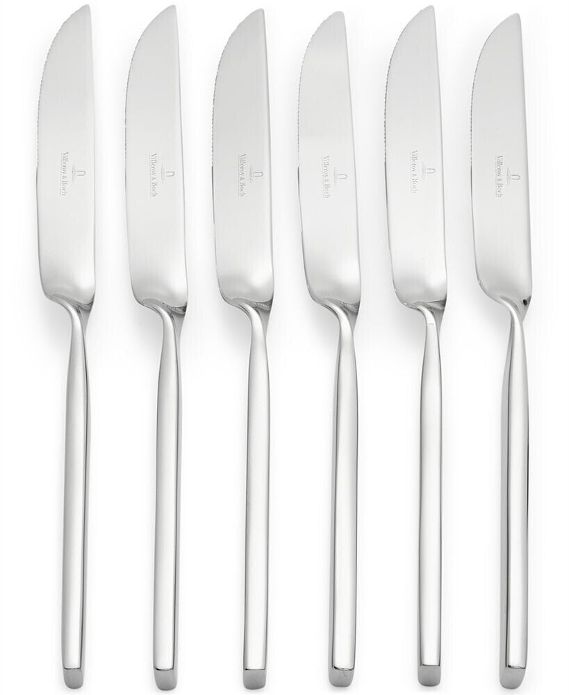 Villeroy & Boch stainless Steel 6-Pc. New Wave Knives