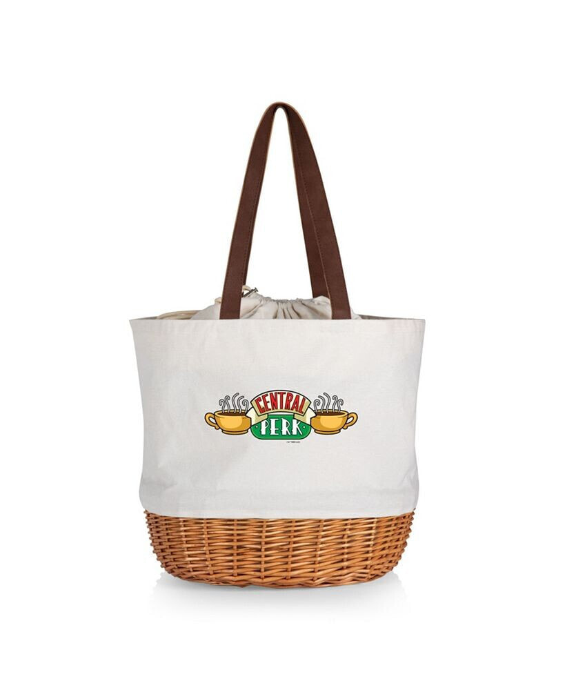 Picnic Time friends Central Perk Coronado Basket Tote Bag