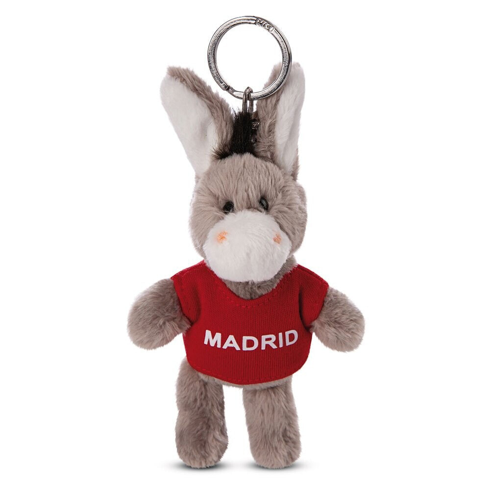 NICI Donkey T-Shirt Madrid 10 cm Key Ring