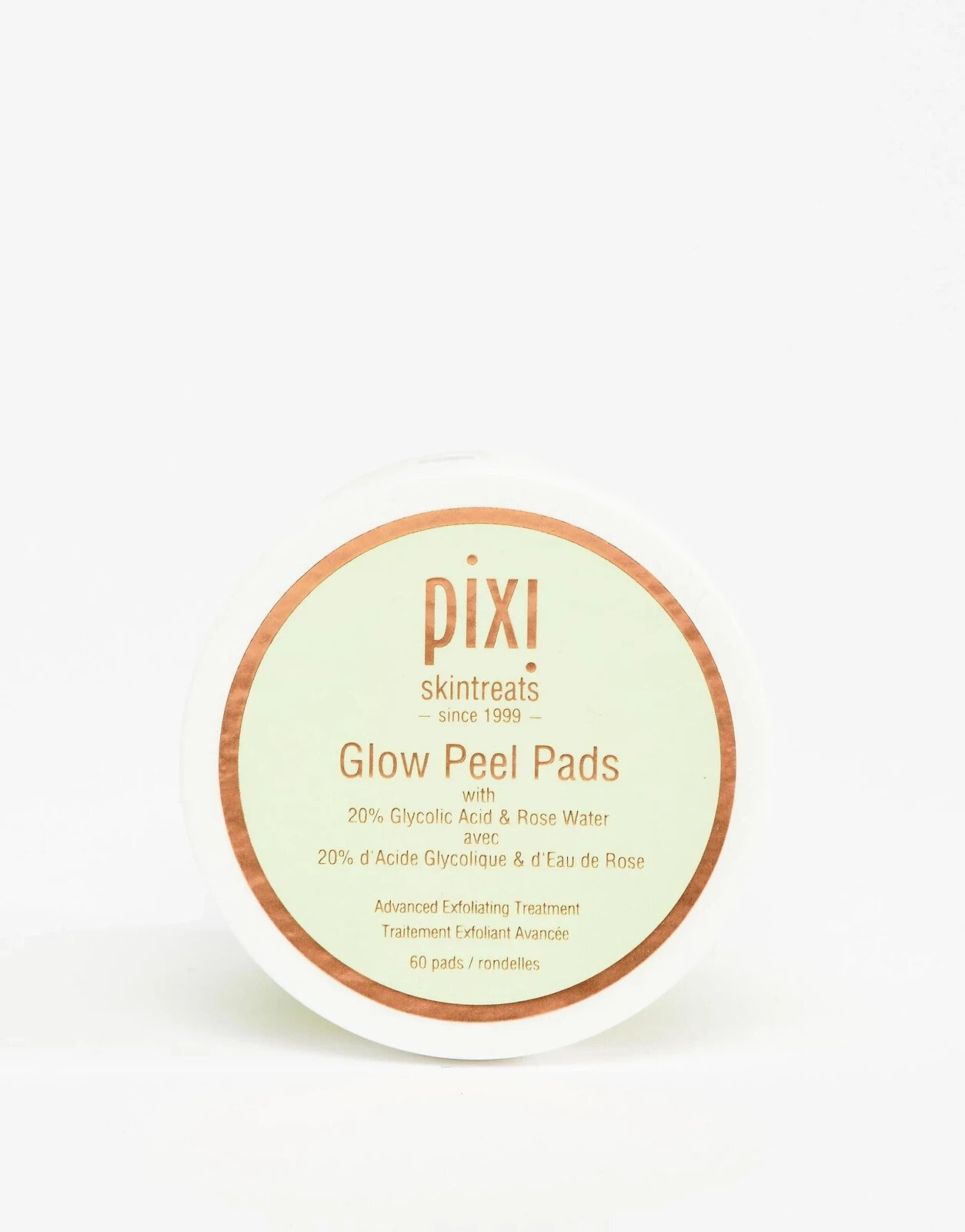 Pixi – Glow Exfoliating – Peeling-Pads mit 20% Glykolsäure, (60 Stk.)