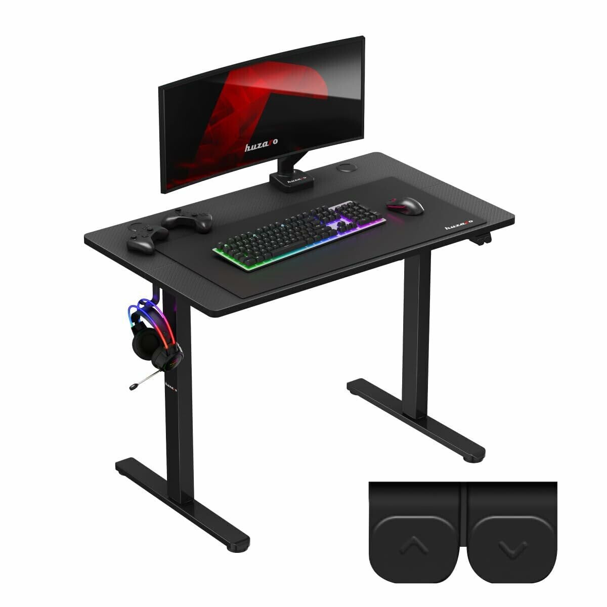 Desk Huzaro HZ-Hero 7.9 Black Black