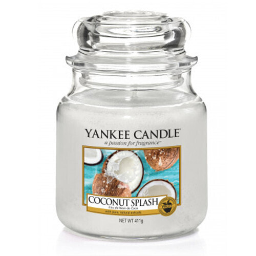 Yankee Candle Coconut Splash Scented Candle Ароматическая свеча с кокосовым ароматом 104 г