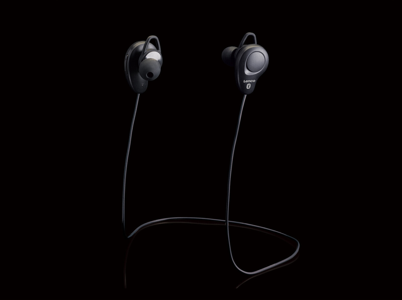 Lenco EPB-015 - Headset - In-ear - Calls & Music - Black - Binaural - Wireless