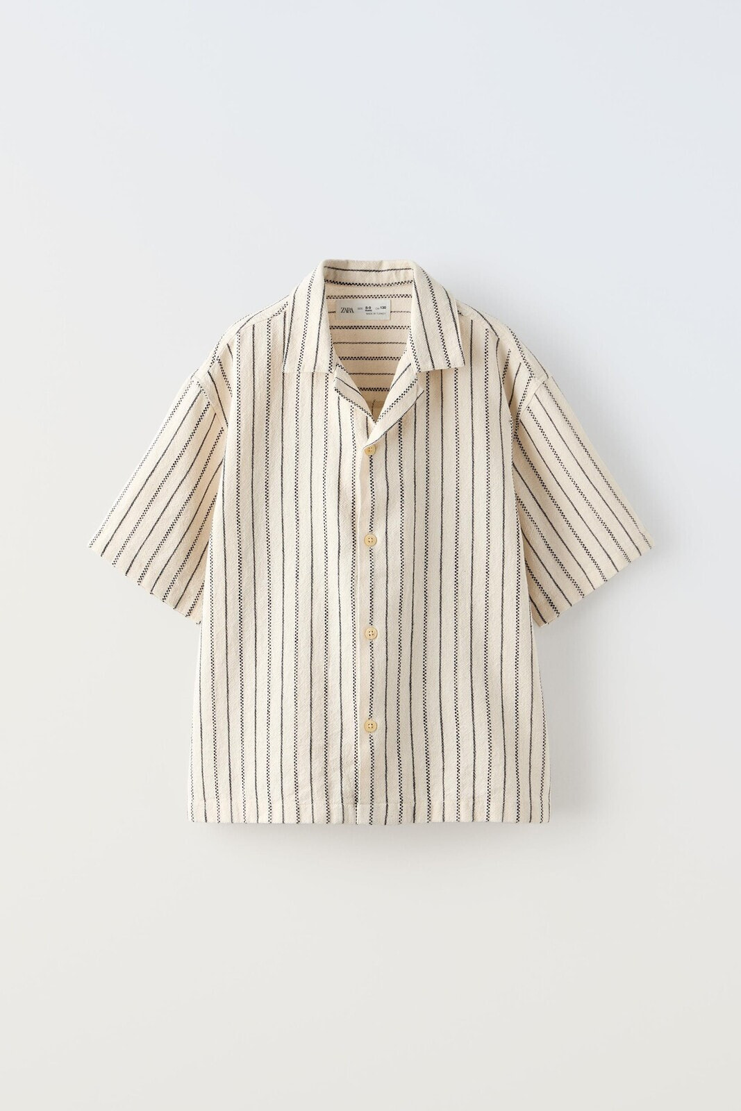 Fabric stripe shirt