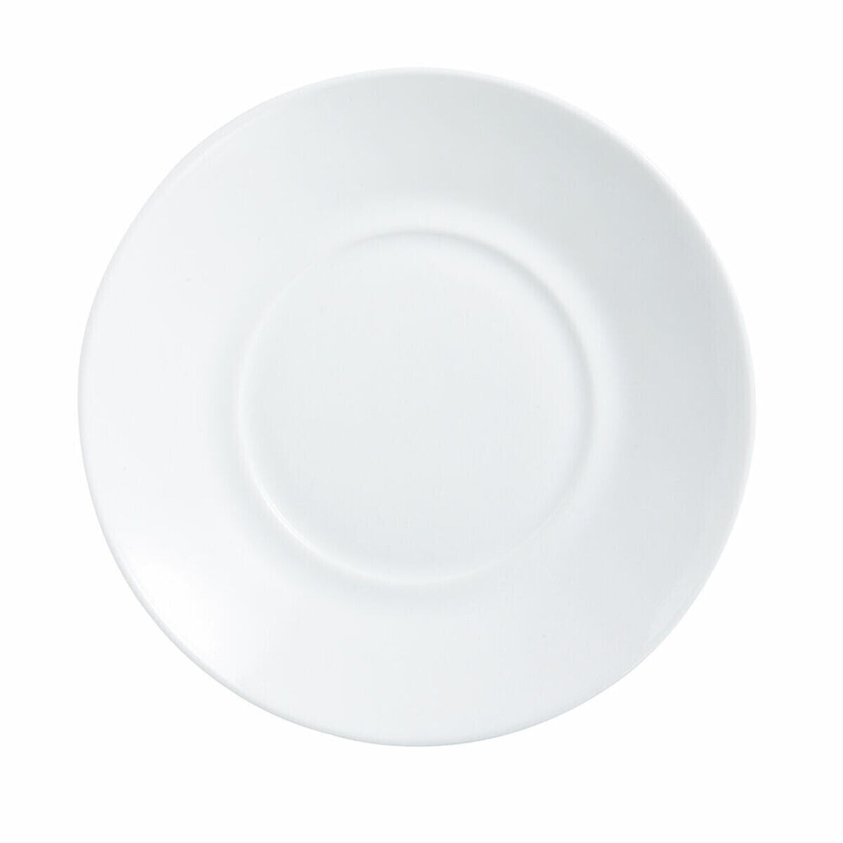 Plate Luminarc Coffee White Glass (16 cm)