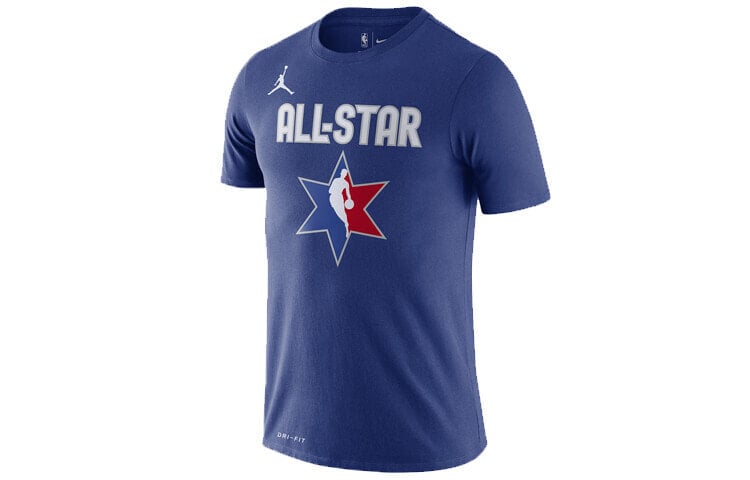 Nike NBA ALL-STAR NBA2020 全明星 DRI-FIT 字母哥短袖T恤 男款 蓝色 / Футболка Nike NBA ALL-STAR NBA2020 DRI-FIT T BV9193-497