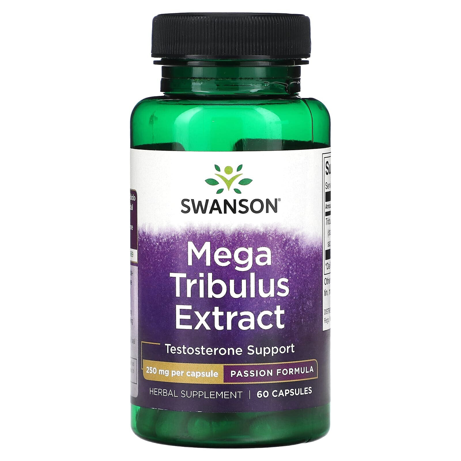 Mega Tribulus Extract, 250 mg, 120 Capsules