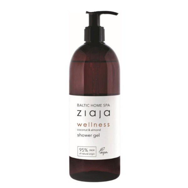 Ziaja Baltic Home Spa Wellness Shower Gel Натуральный гель для душа с маслами кокоса и миндаля 500 мл