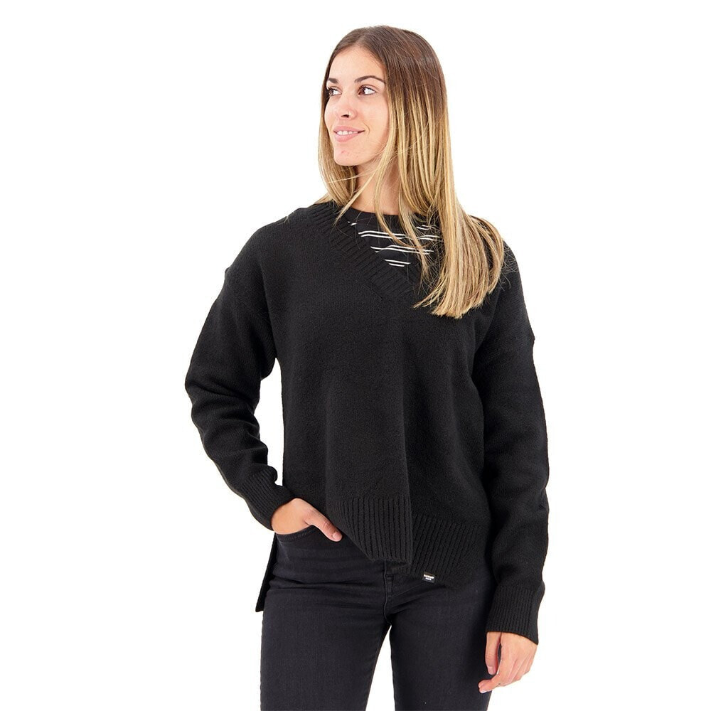 SUPERDRY Oversized V Neck Sweater