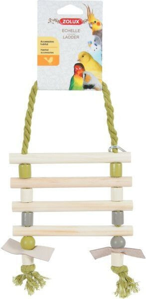 Zolux Ladder on a rope with wooden rungs, various colors