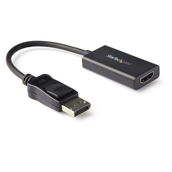 StarTech.com DP2HD4K60H видео кабель адаптер 0,122 m DisplayPort HDMI Тип A (Стандарт) Черный