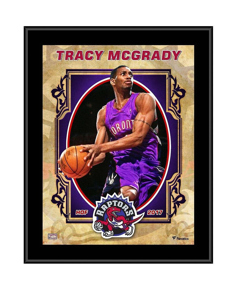 Fanatics Authentic tracy McGrady Toronto Raptors 10.5'' x 13'' Sublimated Hardwood Classics Player Plaque