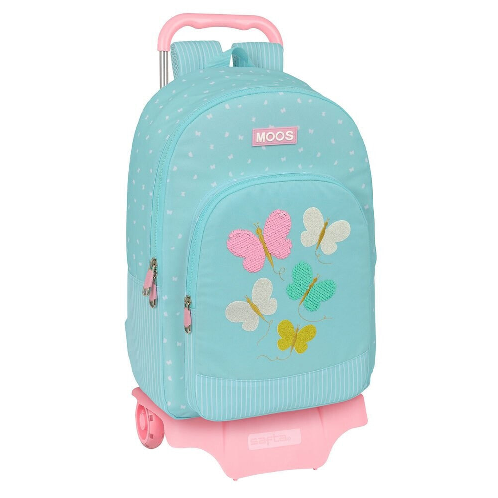 SAFTA Recycled+Trolley Moos Butterflies Backpack