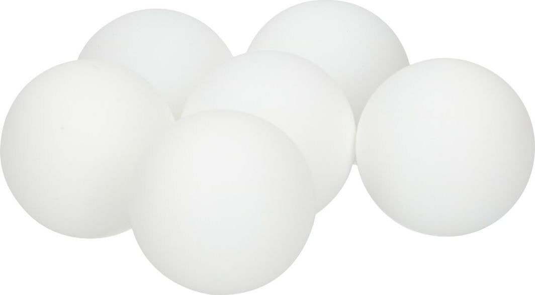 Slazenger Table tennis balls, white, 6 pcs
