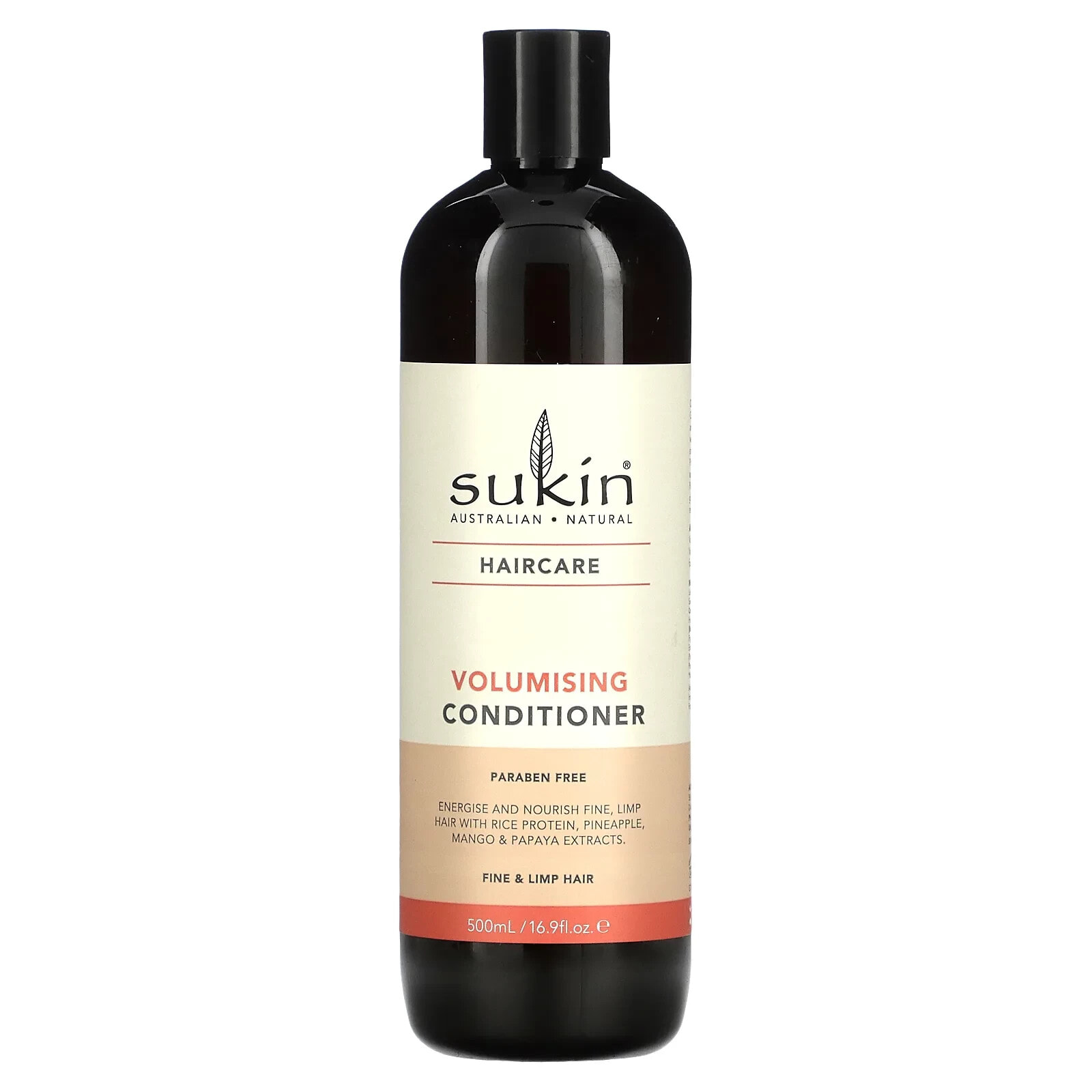 Haircare, Volumising Conditioner, Fine and Limp Hair, 16.9 fl oz (500 ml)