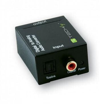Techly IDATA SPDIF-3 кабельный разъем/переходник Multiconnection RCA Черный