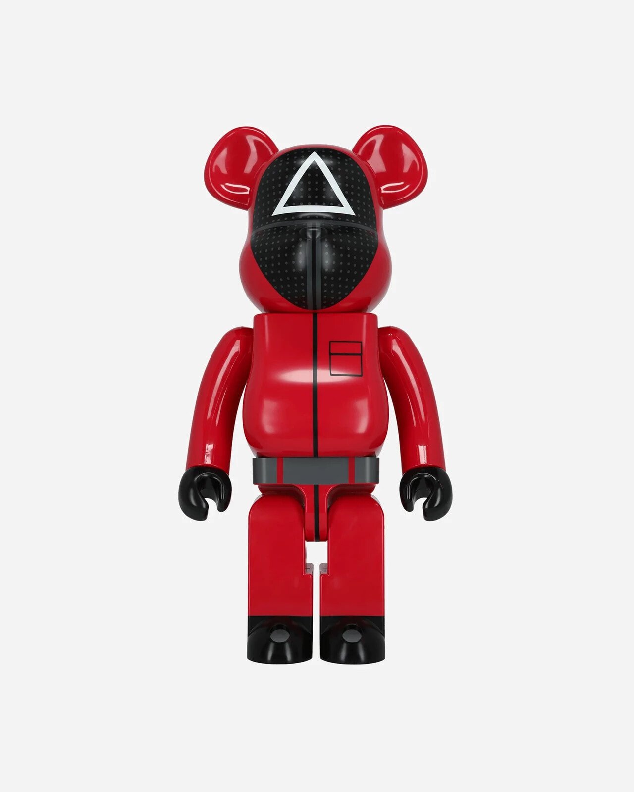 1000% Squid Game Guard Triangle Be@rbrick Multicolor