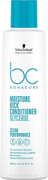 Conditioner für normales und trockenes Haar mit Glycerin - Schwarzkopf Professional Bonacure Moisture Kick Conditioner Glycerol