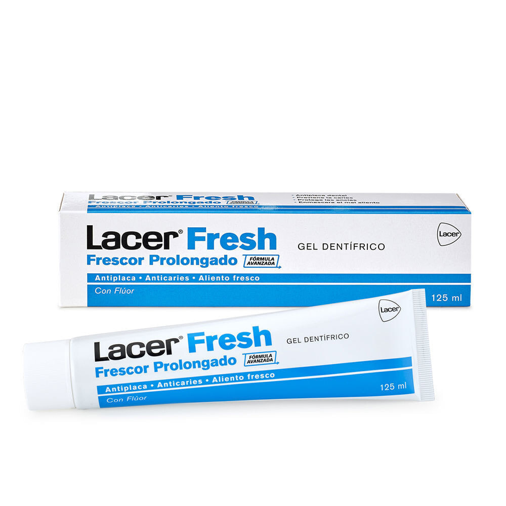 Lacer Fresh Gel Toothpaste Освежающая зубная паста с втором против кариеса 125 мл