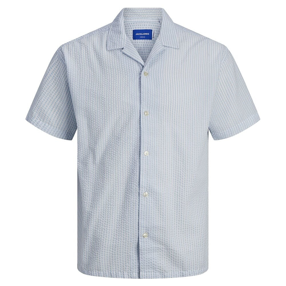 JACK & JONES Easter Palma Seersucker Short Sleeve Shirt