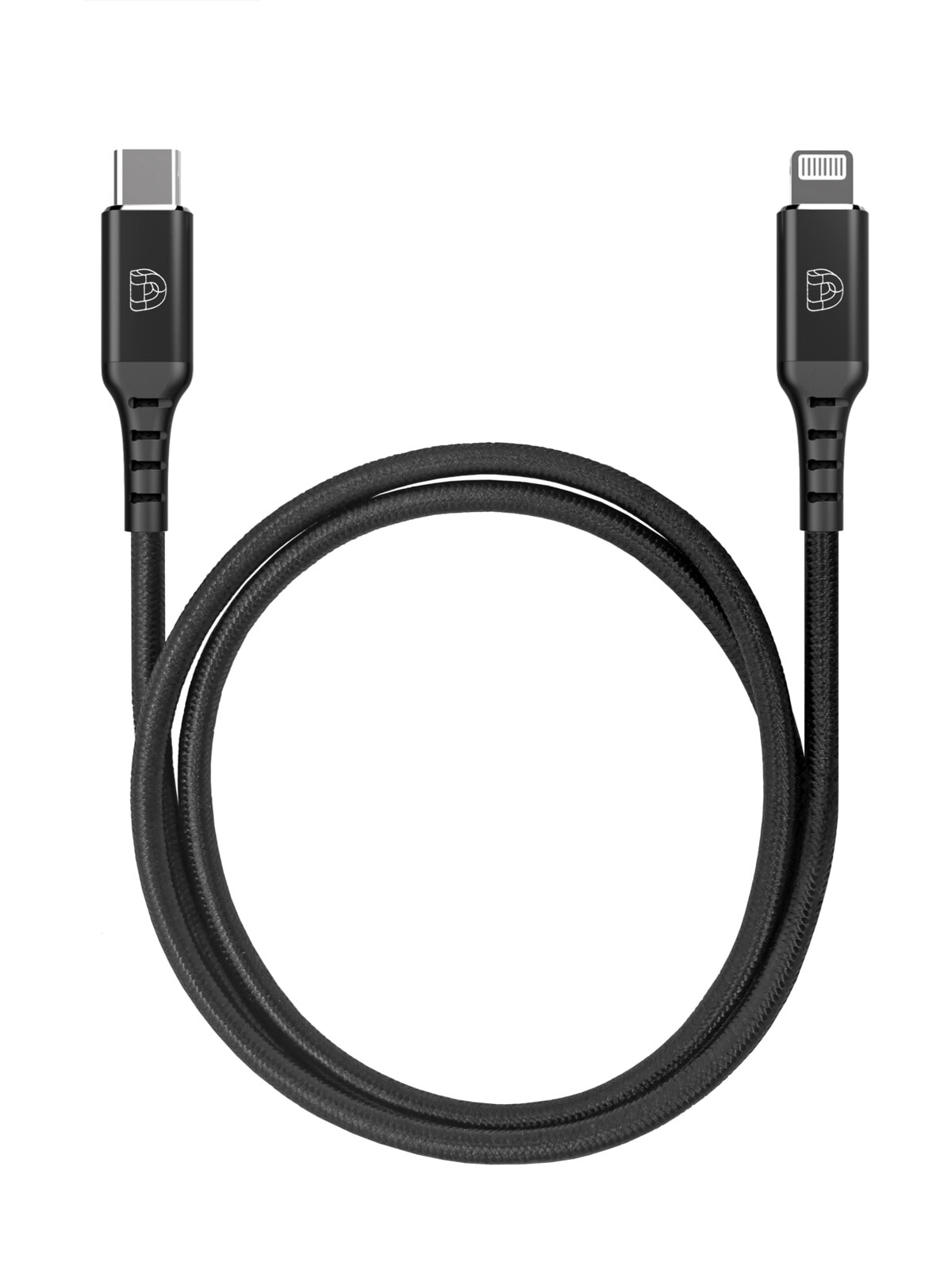 Ladekabel Lightning auf USB-C 1m Schwarz MFI zertifiziert EDU - Digital