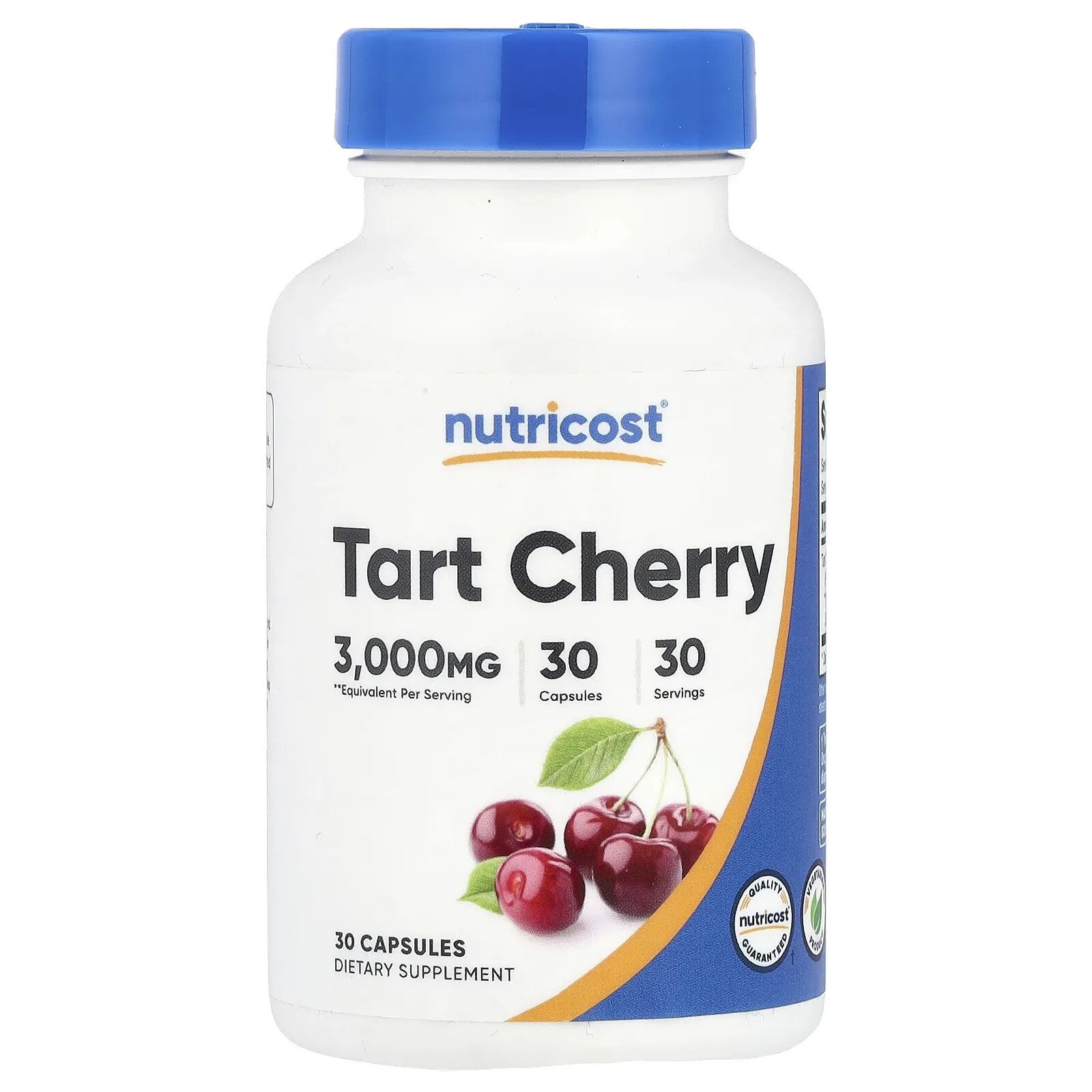 Tart Cherry, 3,000 mg, 30 Capsules