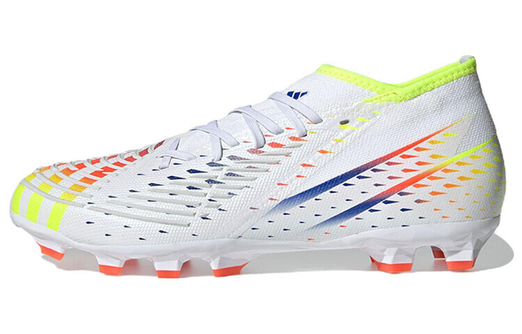 adidas Predator Edge.2 HG/AG 土壤人造草坪 防滑耐磨 足球鞋 白黄蓝 / Кроссовки Adidas Predator Edge.2 HGAG GZ4248