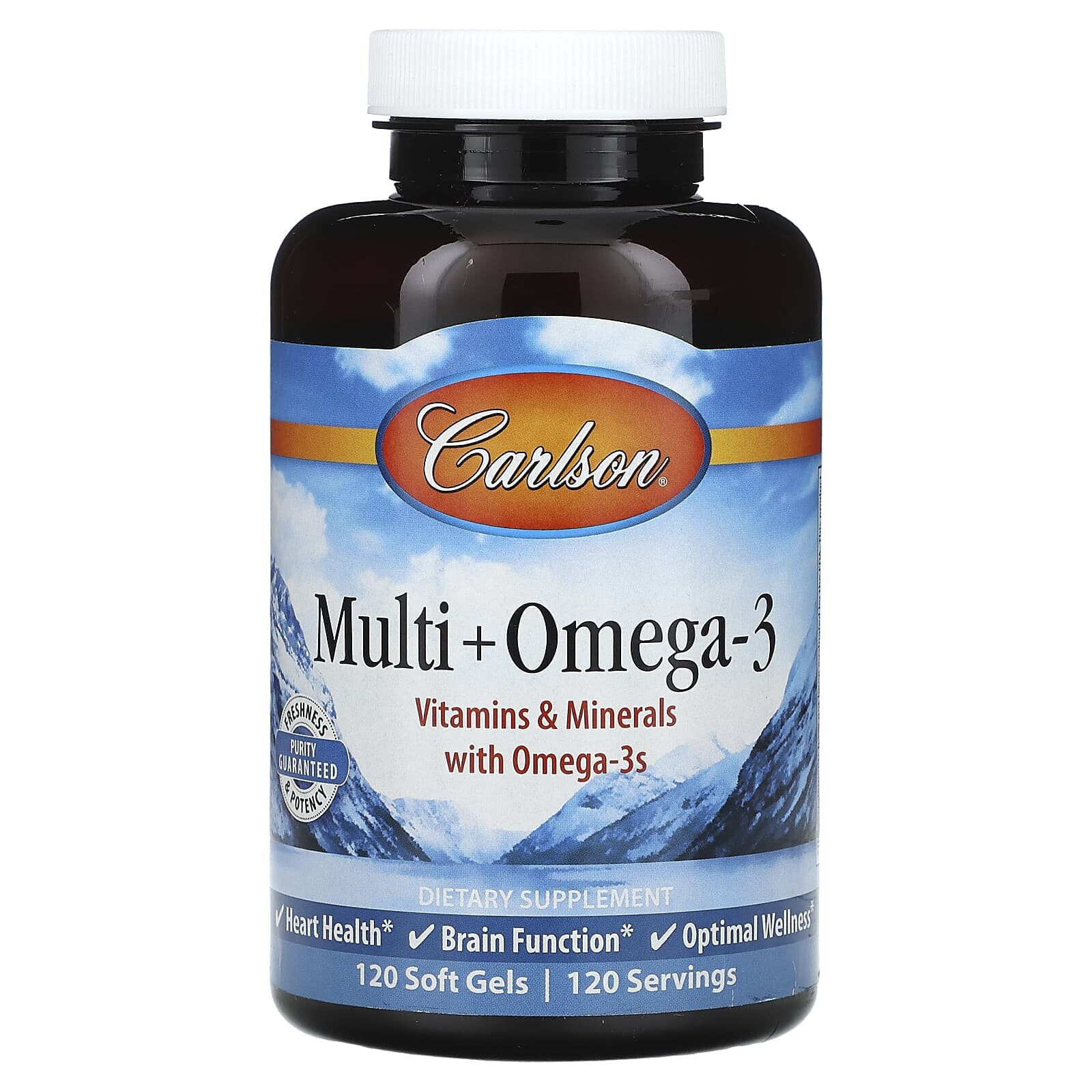 Multi + Omega-3, 120 Soft Gels
