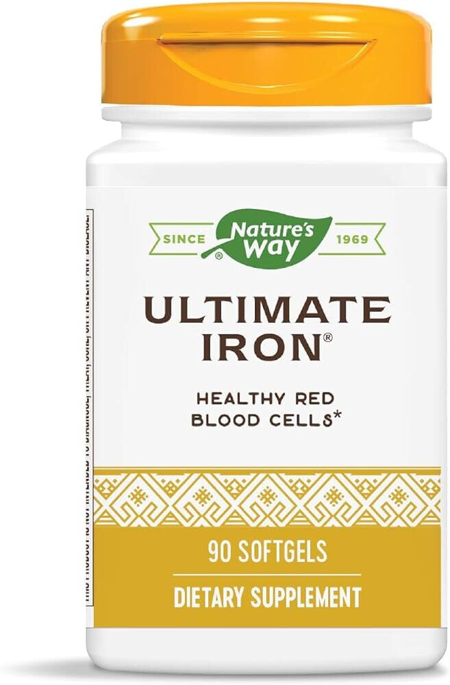 Nature's Way, Ultimate Iron, 90 Softgels