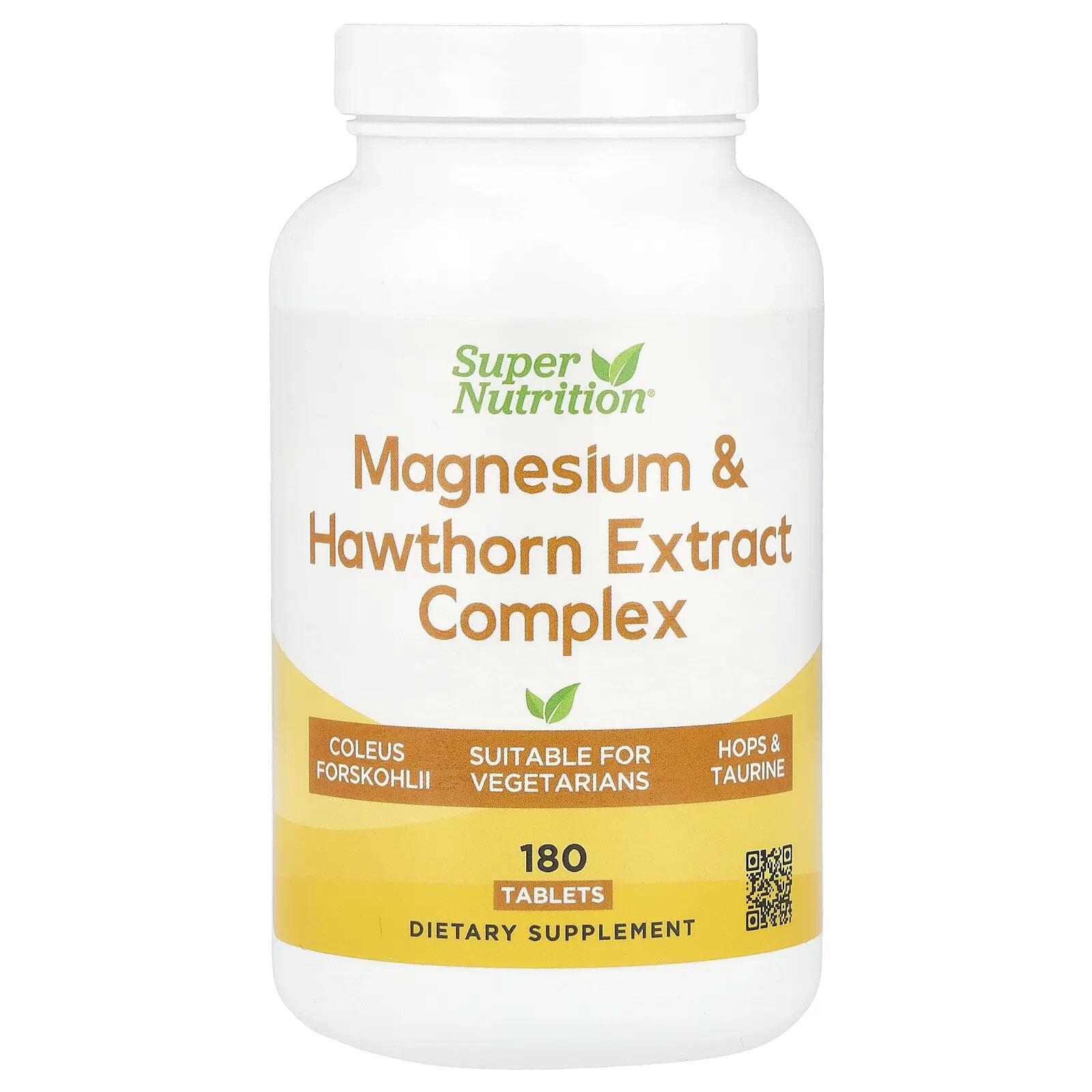 Magnesium & Hawthorn Extract Complex, 180 Tablets