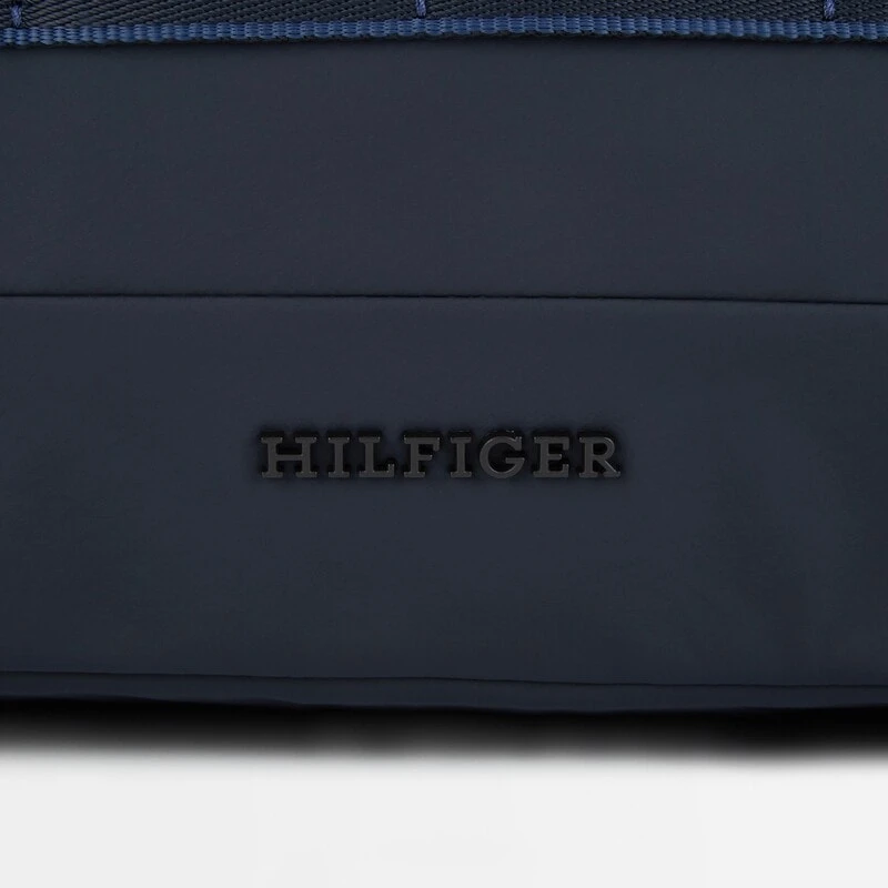 Tommy Hilfiger Polyamide Nylon Shoulder Bag Medium Size Men's Navy Blue