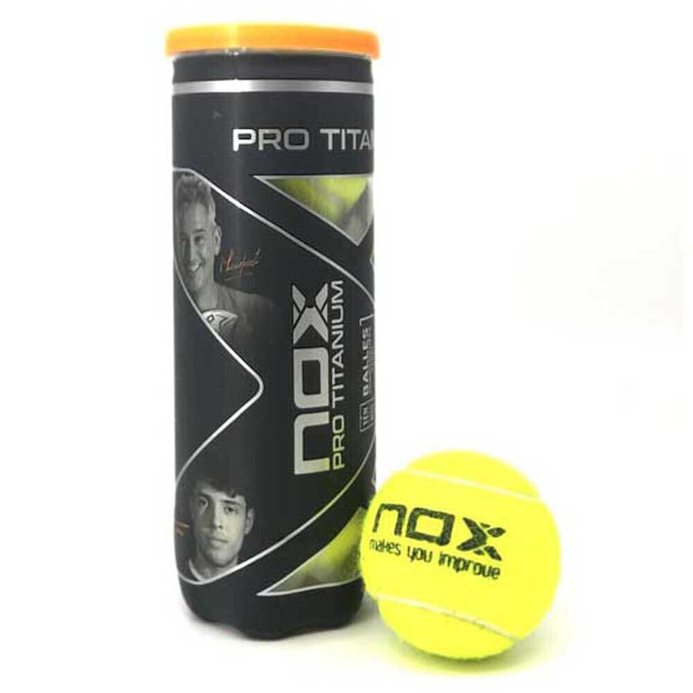 NOX Pro Titanium Beach Padel Balls NOX