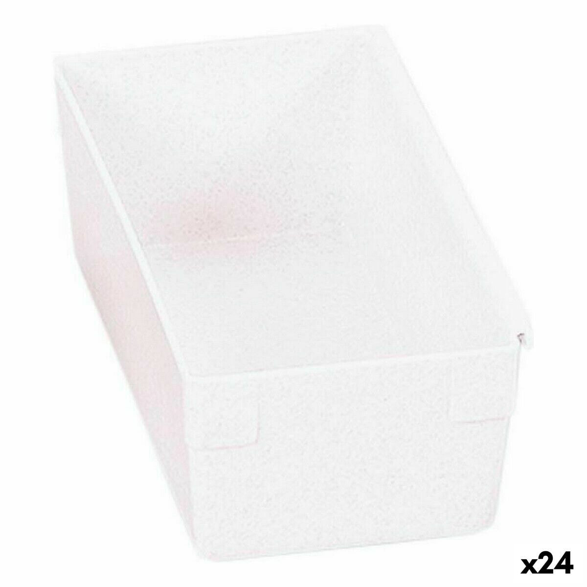 Multi-use Box Modular White 15 x 8 x 5,3 cm (24 Units)