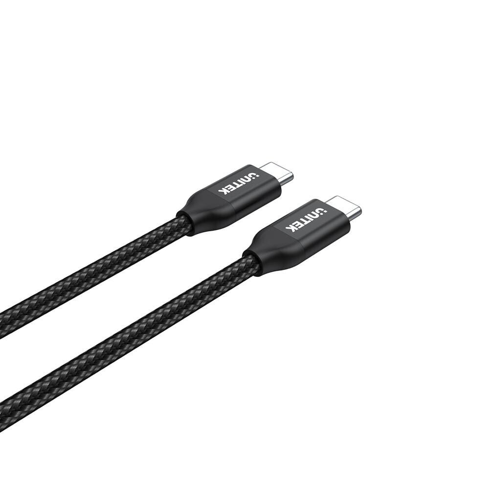 UNITEK C14059BK USB кабель 2 m USB C Черный