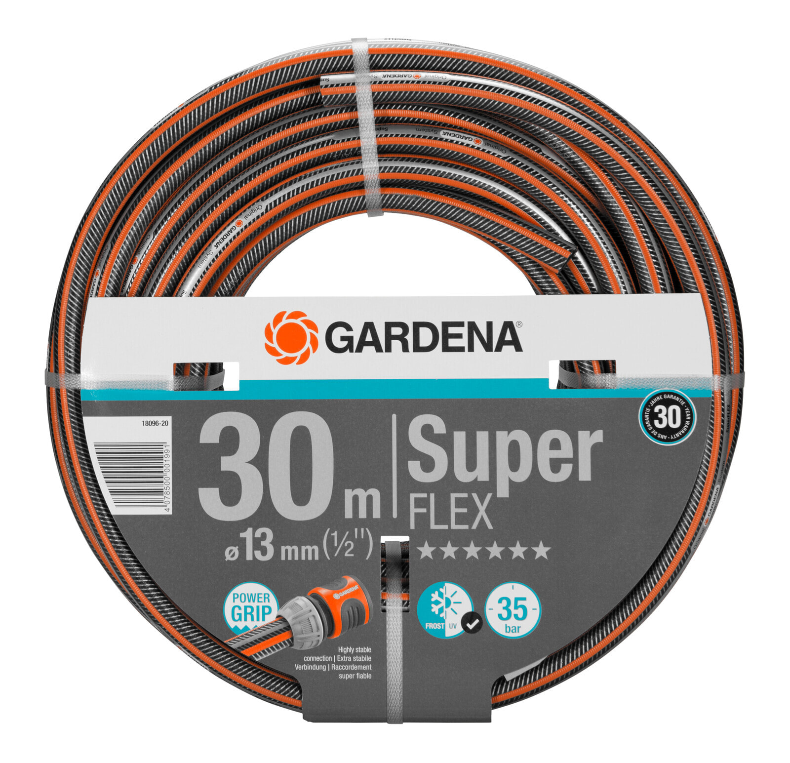 Gardena Premium SuperFLEX Schlauch 13 mm 1/2 30 m