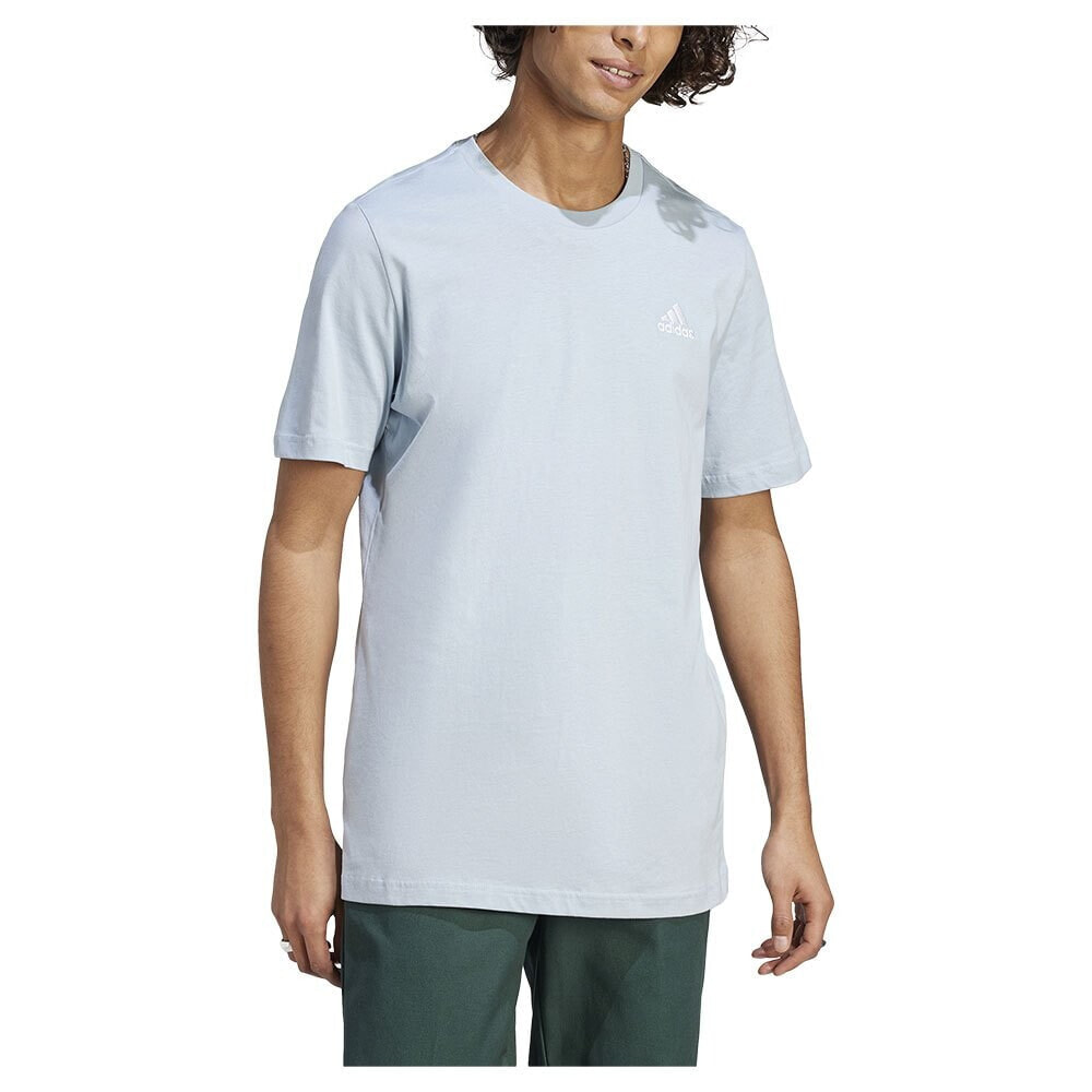 ADIDAS Essentials Single Embroidered Small Logo Short Sleeve T-Shirt