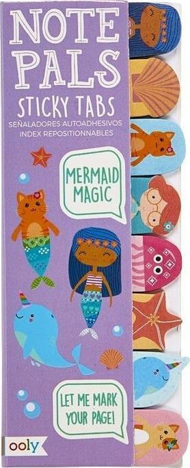 Colorful Balloons Sticky Notes Mermaids