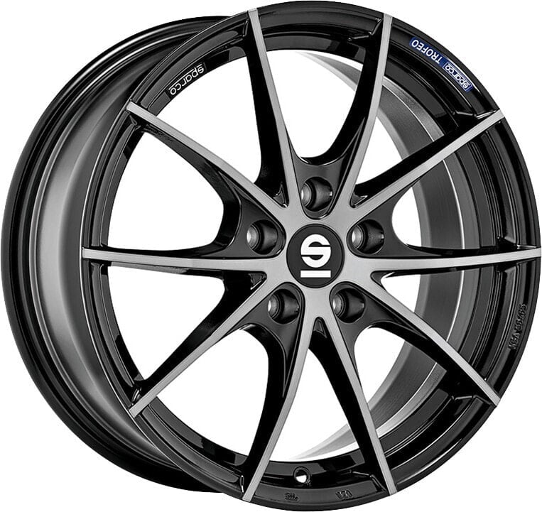 Колесный диск литой Sparco Trofeo 5 fume black full polished 7.5x17 ET29 - LK5/120 ML72.56