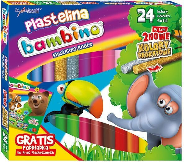 Bambino Plasticine 24 colors