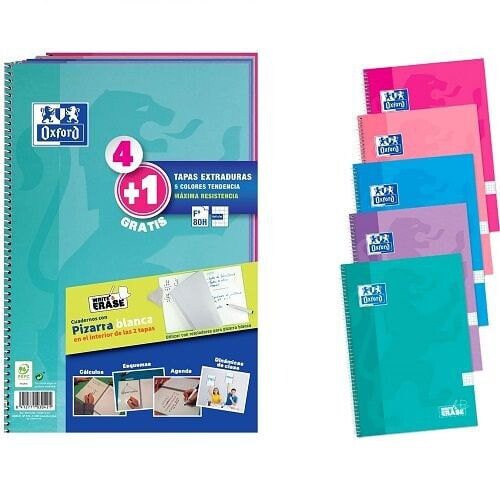 OXFORD HAMELIN Extra Format F 80 Sheets 5 Units Notebook
