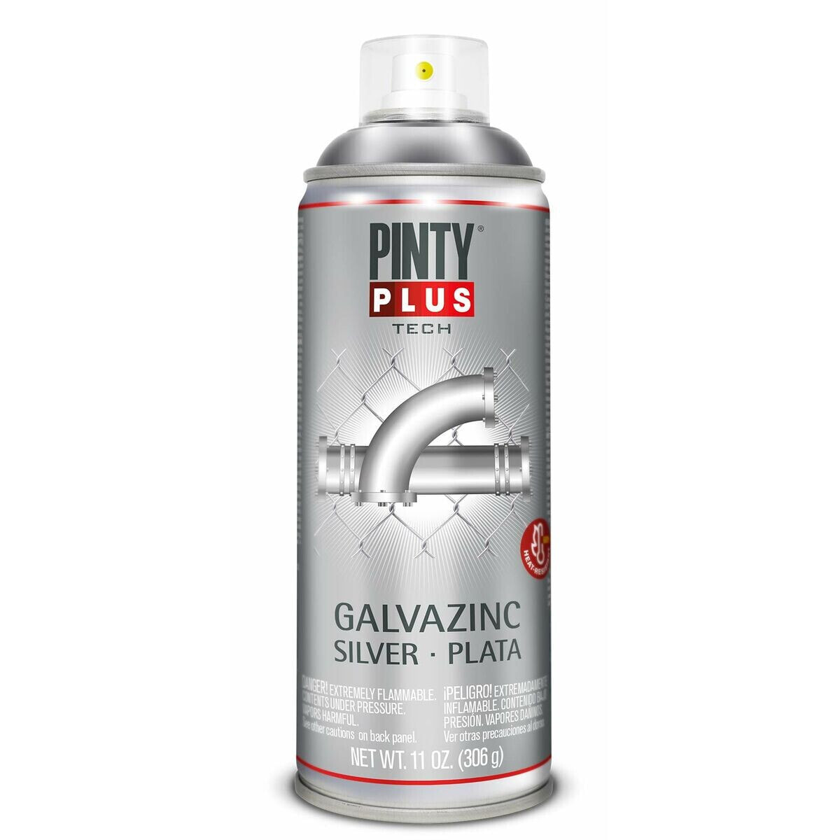 Spray paint Pintyplus Tech Galvazinc Silver