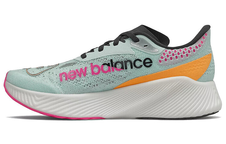 New Balance NB FuelCell 防滑耐磨轻便 低帮 跑步鞋 女款 灰绿 / Кроссовки New Balance NB FuelCell WRCELSV2