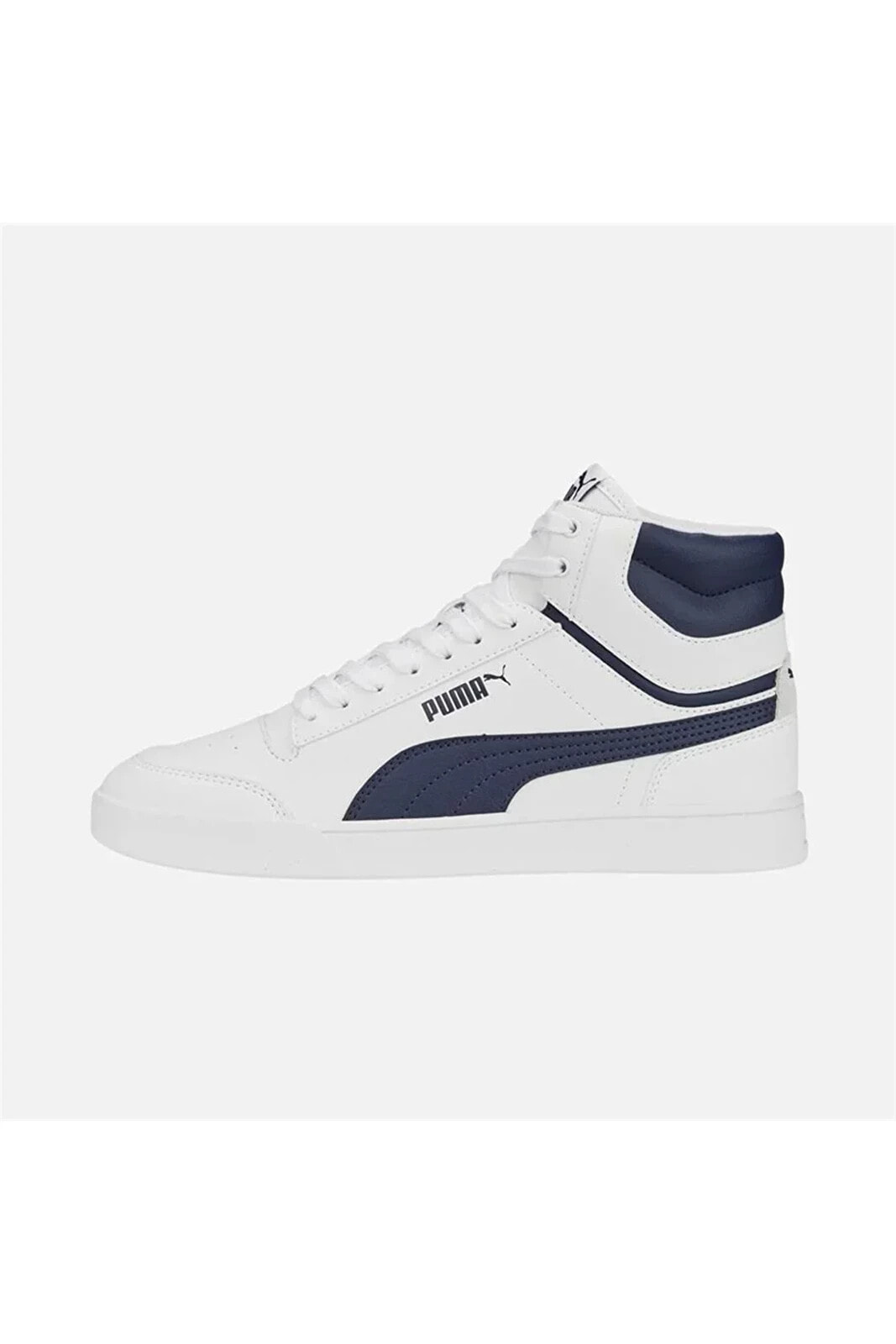 Shuffle Mid PUMA White-PUMA Navy