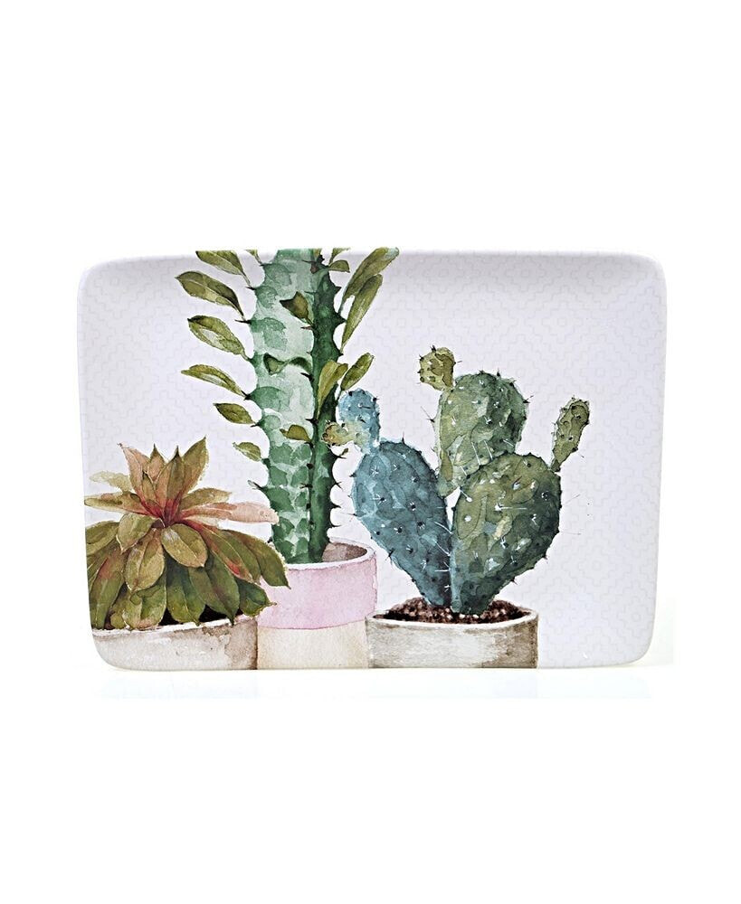 Cactus Verde Rectangular Platter