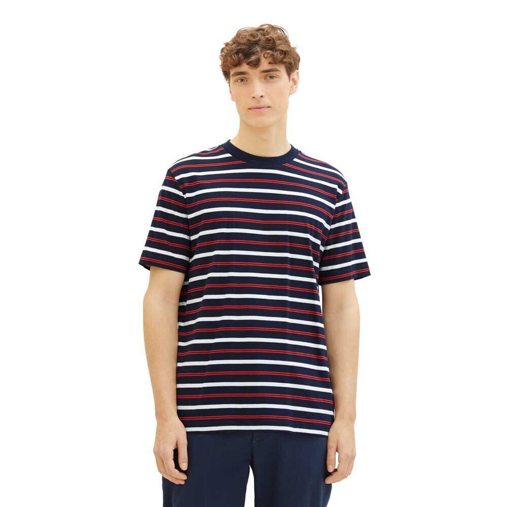 TOM TAILOR 1039591 Striped Short Sleeve T-Shirt
